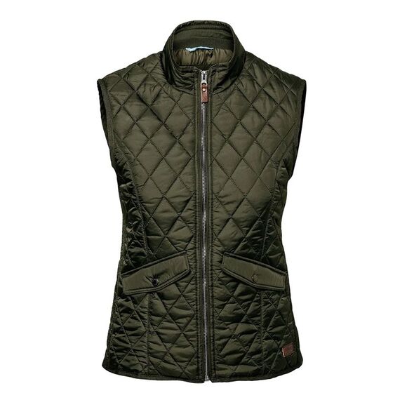 Nimbus Women/Ladies Camden Quilted Gilet/Bodywarmer / Olive